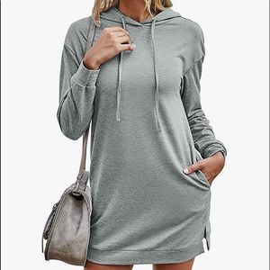 Trendy Queen Women’s Hoodie Long Dress